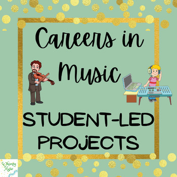 Preview of Careers in Music Project Based Learning