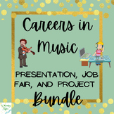 Careers in Music Project Based Learning Bundle
