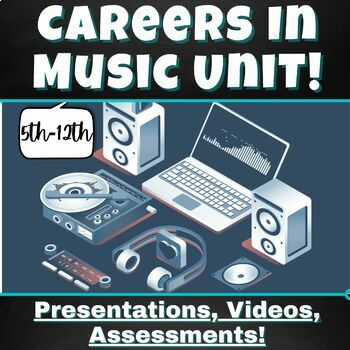 Preview of Careers in Music Unit!