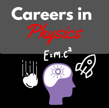 Preview of Careers in Physics (Sub Plan Idea)