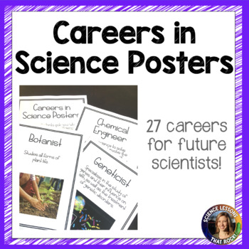 Preview of Careers in Science Posters