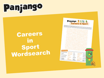 Preview of Careers in Sport - Wordsearch