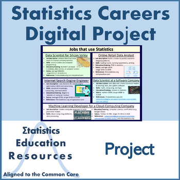 Preview of Careers in Statistics Digital Project