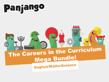 Preview of Careers in the Curriculum Mega Bundle - 26 Maths, English & Science PowerPoints