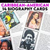 Caribbean American Heritage Biography Cards (Daily Routine)