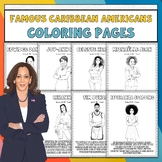 Caribbean American Heritage Month Coloring Pages | 25 Cari