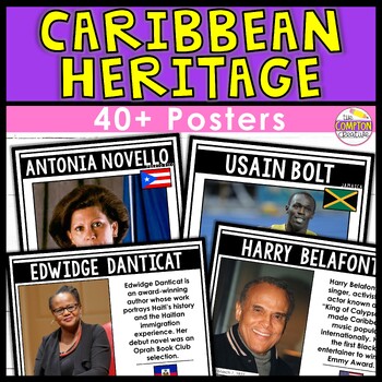 Preview of Caribbean American Heritage Month Posters | Well-Known, Lesser-Known, Modern