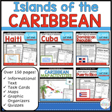 Caribbean Islands Maps and Reading Passages Comprehension Bundle