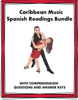 Preview of Caribbean Music Bundle: Música caribeña Lectura y Cultura: 4 Readings @35% off!