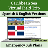 Digital Emergency Spanish Sub Plans - Caribbean Sea Countr
