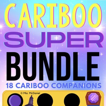 Preview of Cariboo Games SUPER Bundle 18 companions for speech and language therapy