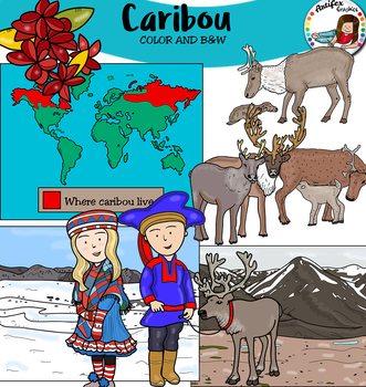 woodland caribou coloring pages