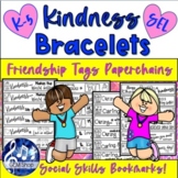KINDNESS BRACELET Wrist Bands SEL Activities Bookmarks FRI