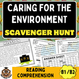 Caring for the Environment | Scavenger Hunt | Earth Day EFL / ESL