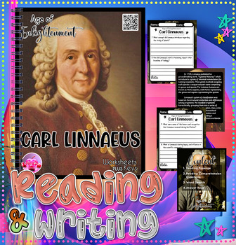 Preview of Carl Linnaeus | Influential People | Reading Comprehension + Answer