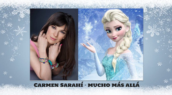 Preview of Carmen Sarahí - Mucho Más Alla -Frozen - Lyrics/Slides - Música en español