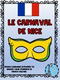 Carnaval De Nice Grade 8 Ontario Core French Culture Activity
