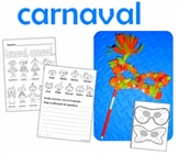 Carnaval-Mardi Gras bilingual in spanish and english