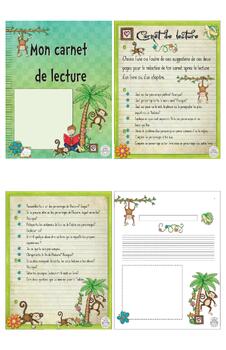 Carnet de lecture (Pad of reading) by Editions La Raconteuse