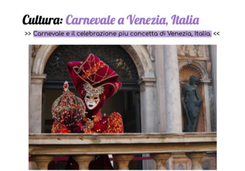 Preview of Carnevale a Venezia: Italian