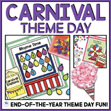 Carnival Day Circus Theme End Of The Year Theme Day Room T