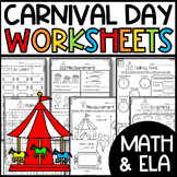 Carnival Day Themed Activities and Worksheets: End of the 