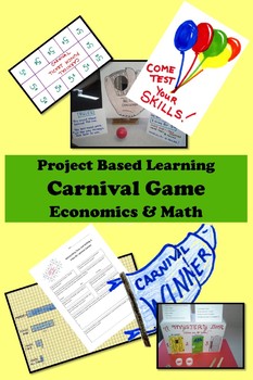 Preview of Carnival Game Economics PBL Project-Based Learning GATE