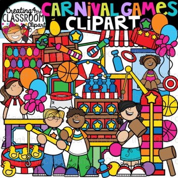 Preview of Carnival Games Clipart {Circus Clipart}