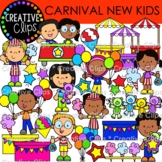 Carnival New Kids Clipart {Carnival Clipart}