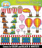 Carnival Sequence Action Pictures Clipart {Zip-A-Dee-Doo-D