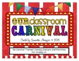 Carnival Themed Activity Pack - Center Activities for Grades 2-3