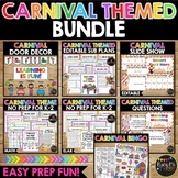 Carnival Themed BUNDLE | Bingo | Bulletin Board Decor | Am
