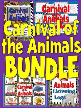 Preview of Carnival of the Animals Activities and Bulletin Board BUNDLE