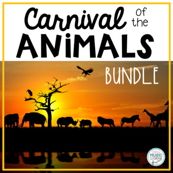 Preview of Carnival of the Animals BUNDLE! (Camille Saint-Saens)