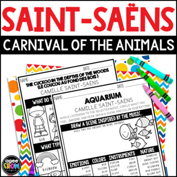 Preview of Carnival of the Animals | Classical Music Activities with Digital Resources