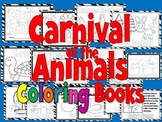 Carnival of the Animals Coloring Book or Coloring Sheets-3 sizes