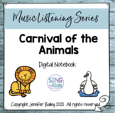 Carnival of the Animals Digital Notebook
