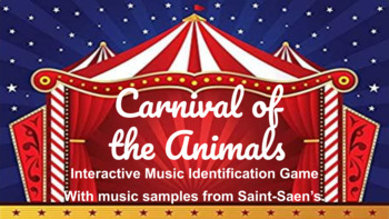 Preview of Carnival of the Animals Interactive Music Identification