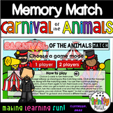 Carnival of the Animals Memory Match (PowerPoint Shows)