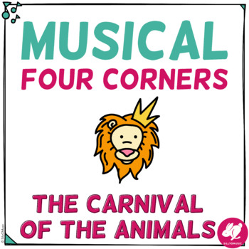 Preview of Carnival of the Animals - Music 4 Corners Game - Interactive Activity
