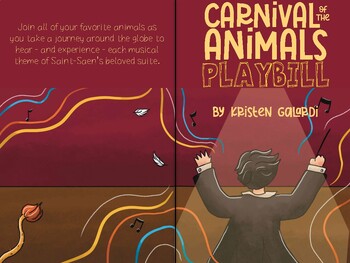 Preview of Carnival of the Animals Rhyming Storybook