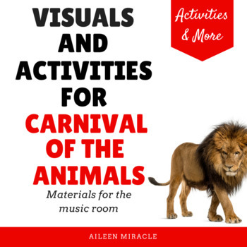 Preview of Carnival of the Animals: Visuals and Activities for the Music Room