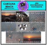 Carolina Beach Photo Set {Educlips}