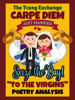 Preview of Carpe Diem Poetry | "To the Virgins" | Test Prep | Game