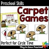 Carpet Games for Preschool Skills: Alphabet & Numbers Grou