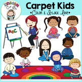 Carpet Kids Clip Art