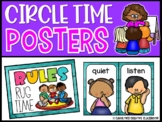 Carpet Rules Posters | Circle Time Rules Posters [Teal Theme]