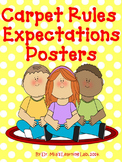 Carpet Rules and Expectations Posters