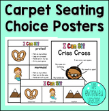 Carpet Seating Choice Pretzel, Mermaid, Mountain Posters |