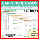 Carpeta de casos- organización- Educación Especial-2024 PD